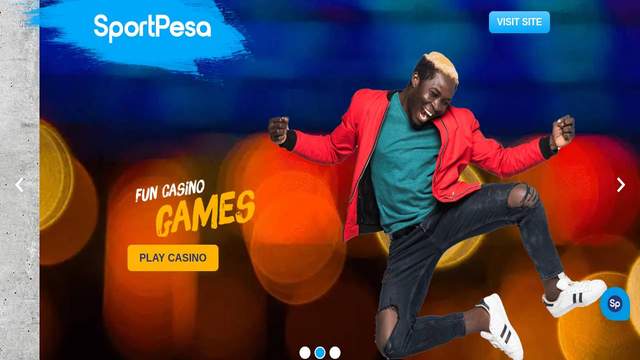 SportPesa casino screenshot